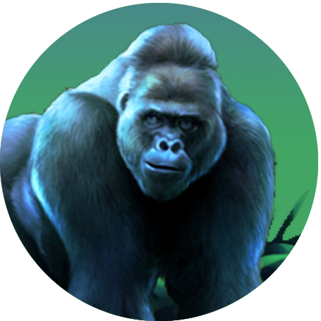 jungle gorilla icon